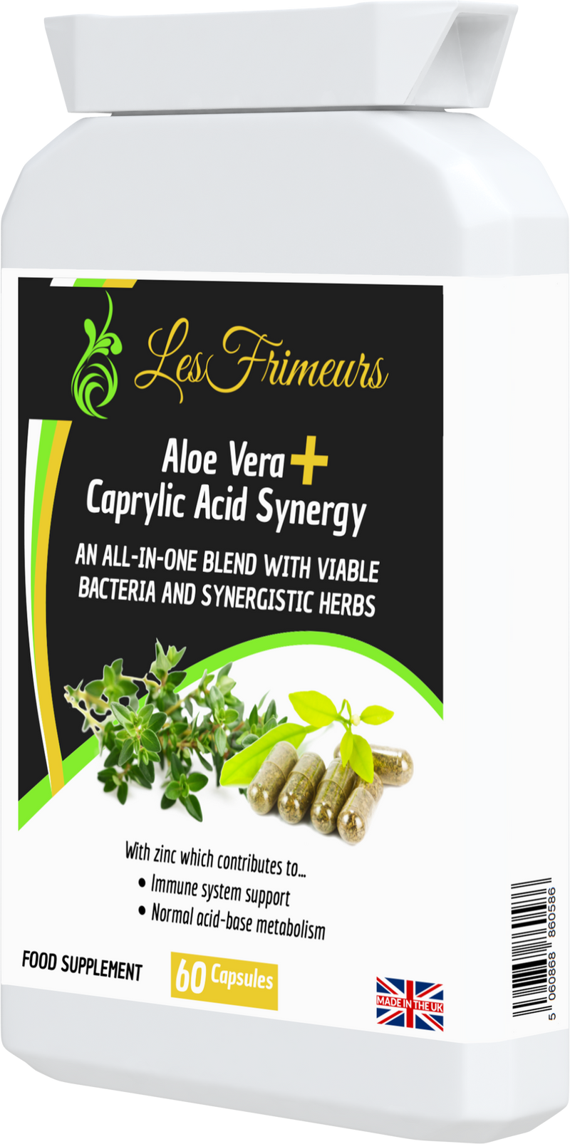 Aloe Vera + Caprylic Acid Synergy
